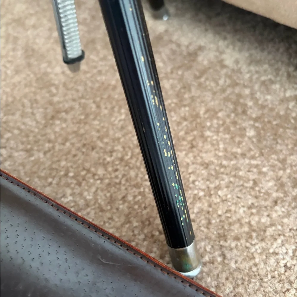 Vintage Compact Tabletop Tripod with Carry Case - Black and Silver